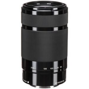 Sony E 55-210mm f/4.5-6.3 OSS Lens (Black)