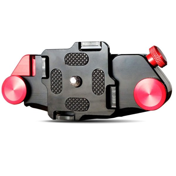 1/4 Inch Aluminium Alloy Quick Release Capture Camera Clip with Plate