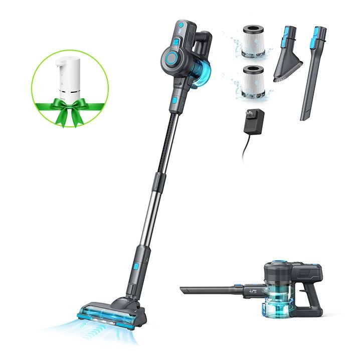 thumbnail image 2 of Shark Rocket Pet Pro Cordless Stick Vacuum - Powerful Suction, Self-Cleaning Brushroll, Dirt Engage Technology, 40-Min Runtime, Anti-Allergen Seal, HEPA Filter, IZ162HC (Canadian Version 2 of 12