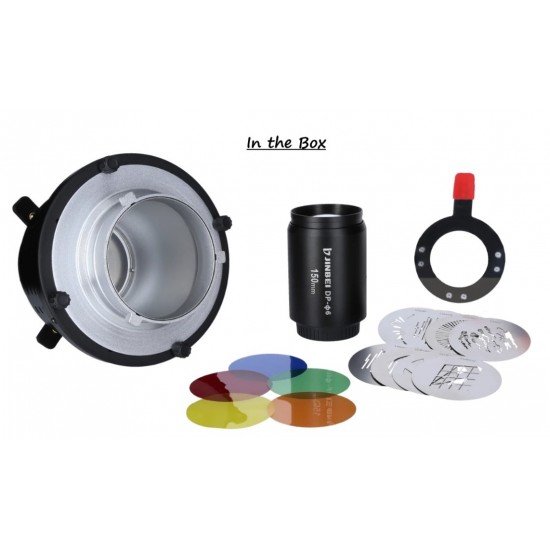 thumbnail image 2 of Jinbei MH Color Gels Magnetic Reflector For Bowens Mount Studio Flash & LED Lights 2 of 6