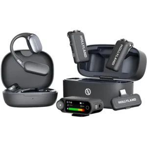 Hollyland LARK MAX 2 Ultimate Combo 2-Person Wireless Microphone System for cameras and mobile devices
