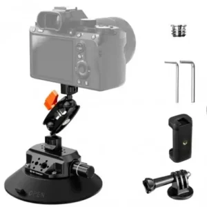 K&F Concept MS -44 Suction Cup Camera Mount with Magic Arm
