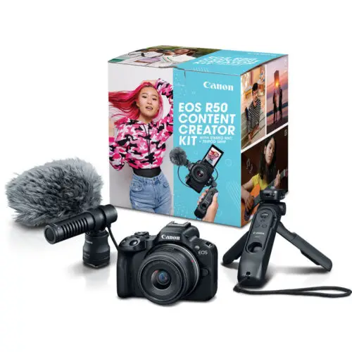 Canon R50 V Content Creator Kit
