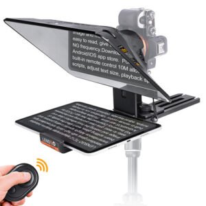 LENSGO TC12 Teleprompter for Select Cameras and iPads