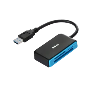 SSK SCRM330 USB3.0 Card Reader Support SD/TF/CF Card