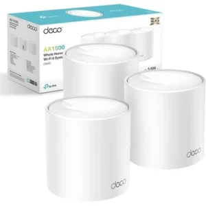 TP-Link Deco X10 AX1500 Wi-Fi 6 Mesh System (3-Pack)