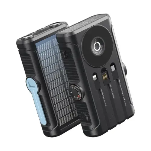 Powerology Helio Lux MagSafe Solar Power Bank 20,000mAh Battery