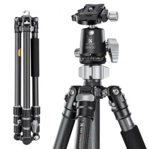 K&F X-Series 1.72m Carbon Fiber Ball Head Tripod plus Monopod
